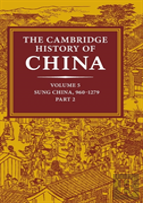 The Cambridge History Of China: Volume 5, Sung China, 960â€“1279 Ad, Part 2