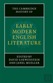The Cambridge History Of Early Modern English Literature