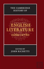 The Cambridge History Of English Literature, 1660â€“1780
