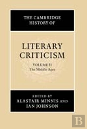 The Cambridge History Of Literary Criticism: Volume 2, The Middle Ages