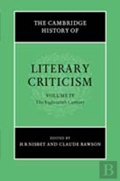 The Cambridge History Of Literary Criticism: Volume 4, The Eighteenth Century
