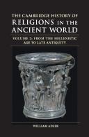 The Cambridge History Of Religions In The Ancient World: Volume 2, From The Hellenistic Age To Late Antiquity