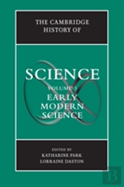 The Cambridge History Of Science: Volume 3, Early Modern Science