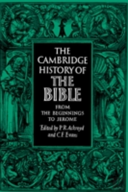 Bertrand.pt - The Cambridge History Of The Bible: Volume 1, From The Beginnings To Jerome