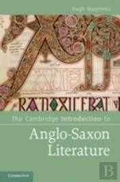 The Cambridge Introduction To Anglo-Saxon Literature