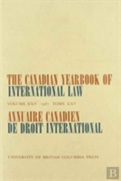 Bertrand.pt - The Canadian Yearbook Of International Law, Vol. 25, 1987