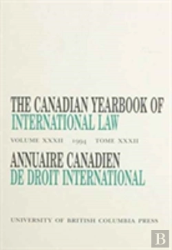 Bertrand.pt - The Canadian Yearbook Of International Law, Vol. 32, 1994