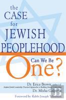 The Case For Jewish Peoplehood
