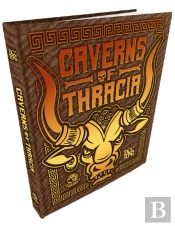 The Caverns Of Thracia (Dcc Rpg) Minotaur Hide Cover
