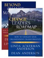 The Change Leader'S Roadmap & Beyond Change Management, Two Book Set