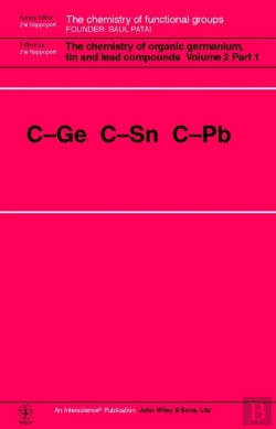 Bertrand.pt - The Chemistry Of Organic Germanium, Tin And Lead Compounds, 2 Volume Set