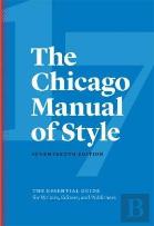 The Chicago Manual Of Style, 17th Edition
