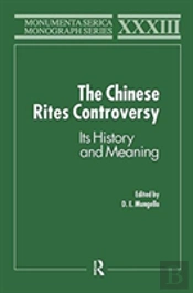 The Chinese Rites Controversy