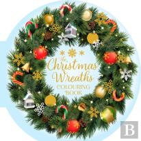 The Christmas Wreaths Colouring Book
