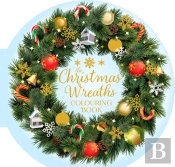 The Christmas Wreaths Colouring Book