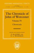 The Chronicle Of John Of Worcester