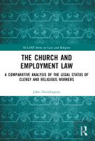 The Church And Employment Law
