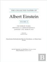 The Collected Papers Of Albert Einstein, Volume 13