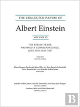 The Collected Papers Of Albert Einstein, Volume 15 (Translation Supplement)