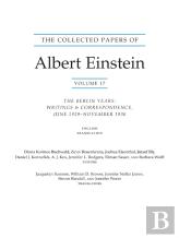 The Collected Papers Of Albert Einstein, Volume 17 (Translation Supplement)