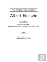 The Collected Papers Of Albert Einstein, Volume 9. (English)