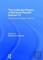 The Collected Papers Of Bertrand Russell, Volume 13