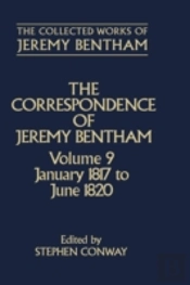 The Collected Works Of Jeremy Bentham: Correspondence: Volume 9