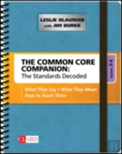 Bertrand.pt - The Common Core Companion: The Standards Decoded, Grades 3-5