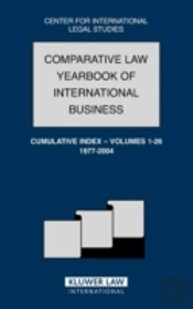 The Comparative Law Yearbook Of International Business