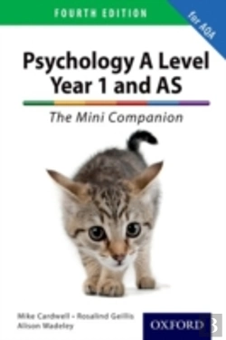 Bertrand.pt - The Complete Companions: A Level Year 1 And As Psychology: The Mini Companion For Aqa