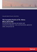The Complete Poems Of Dr. Henry More,1614-1687