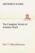 The Complete Works Of Artemus Ward - Part 7