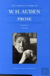The Complete Works Of W. H. Auden: Prose, Volume V