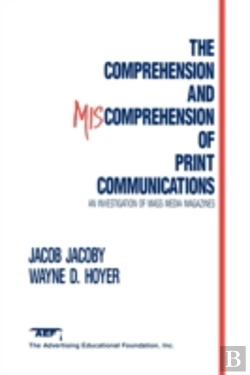 Bertrand.pt - The Comprehension And Miscomprehension Of Print Communication
