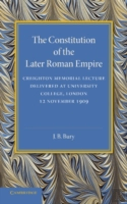 Bertrand.pt - The Constitution Of The Later Roman Empire