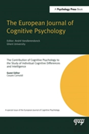 The Contribution Of Cognitive Psychology To The Study Of Individual Cognitive Differences And Intelligence