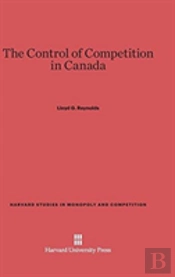 The Control Of Competition In Canada