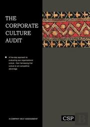 The Corporate Culture Audit