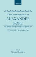 The Correspondence Of Alexander Pope