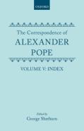 The Correspondence Of Alexander Pope