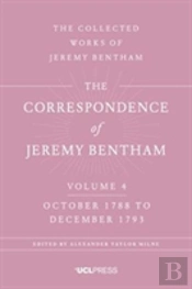 The Correspondence Of Jeremy Bentham, Volume 4