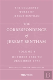 The Correspondence Of Jeremy Bentham, Volume 4