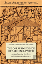 The Correspondence Of Sargon Ii, Part Ii