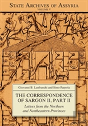 The Correspondence Of Sargon Ii, Part Ii