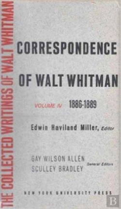 Bertrand.pt - The Correspondence Of Walt Whitman (Vol. 5)