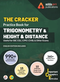 Bertrand.pt - The Cracker Practice Book For Trigonometry And Height & Distance (In English Printed Edition)