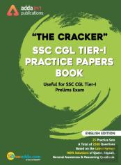 The Cracker Ssc Cgl Tier I Practice Papers Book ( In English Printed Edition)