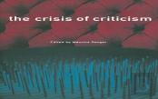 The Crisis Of Criticism