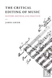 The Critical Editing Of Music