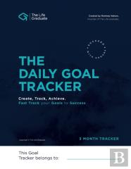 The Daily Goal Tracker